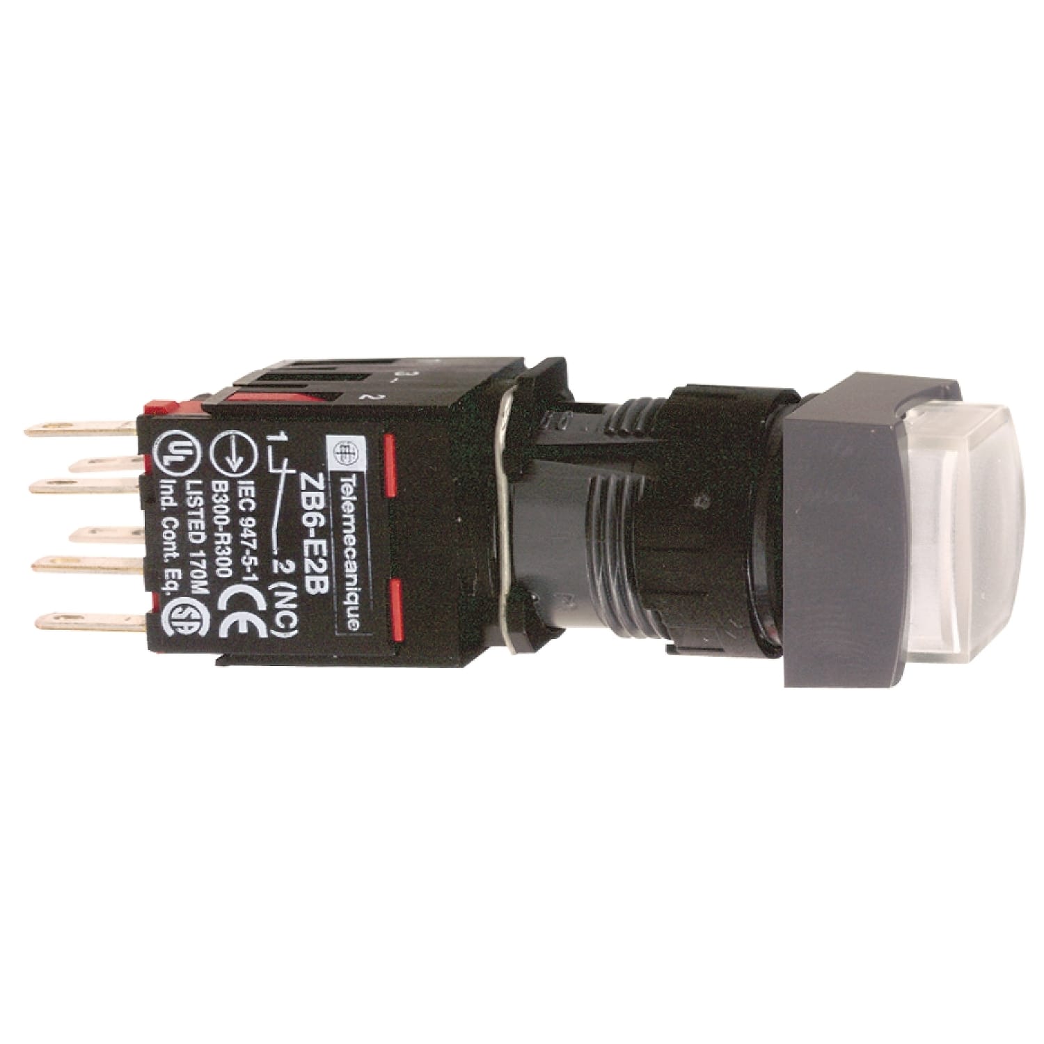 SCHNEIDER ELECTRIC - SNRXB6CE1B5B PULSANTE LUMINOSO BIANCO