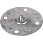 DEHN ITALIA SPA - DEH297015 PIASTRA DI FISSAGGIO D 100MM FE/TZN