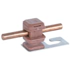 DEHN ITALIA SPA - DEH204916 Staffa portafilo per tetti ondulati prof ilo 5/8 con DEHNsnap 8mm INOX/P marrone