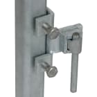 DEHN ITALIA SPA - DEH372150 Morsetto di collegamento Fe/tZn verticale per profilati 18-35mm con connettore KS