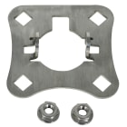 DEHN ITALIA SPA - DEH819288 Piastra di connessione INOX per tubo por tante D 50mm per 4 elementi HVI