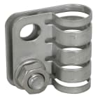 DEHN ITALIA SPA - DEH410229 Morsetto equipotenziale in INOX per cond uttura HVI long D 20/23mm