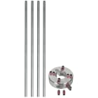 DEHN ITALIA SPA - DEH819183 SET DI FISSAGGIO 4 RAGGI AL D10X530
