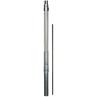 DEHN ITALIA SPA - DEH105332 Tubo portante D 50mm L 4700mm PRFV/Al con punta di captazione D10 mm, lunghezza 1000 mm in acciaio INOX