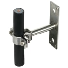 DEHN ITALIA SPA - DEH275460 HVI-L+ Ex W55 holder per conduttore D 18mm AS 55mm con piastra di fissaggio INOX