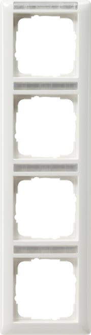 GIRA - GGI111403 PLACCA 4-M VERT. CT