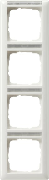 GIRA - GGI111403 PLACCA 4-M VERT. CT GIRA STANDARD 55 BNC