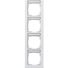 GIRA - GGI111429 PLACCA 4-M VERT. CT