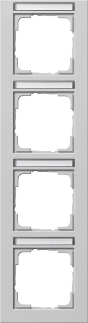 GIRA - GGI111437 PLACCA 4-M VERT. CT