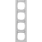 GIRA - GGI111437 PLACCA 4-M VERT. CT