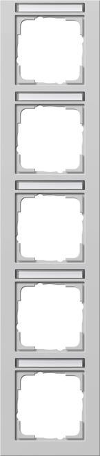 GIRA - GGI111537 PLACCA 5-M VERT. CT