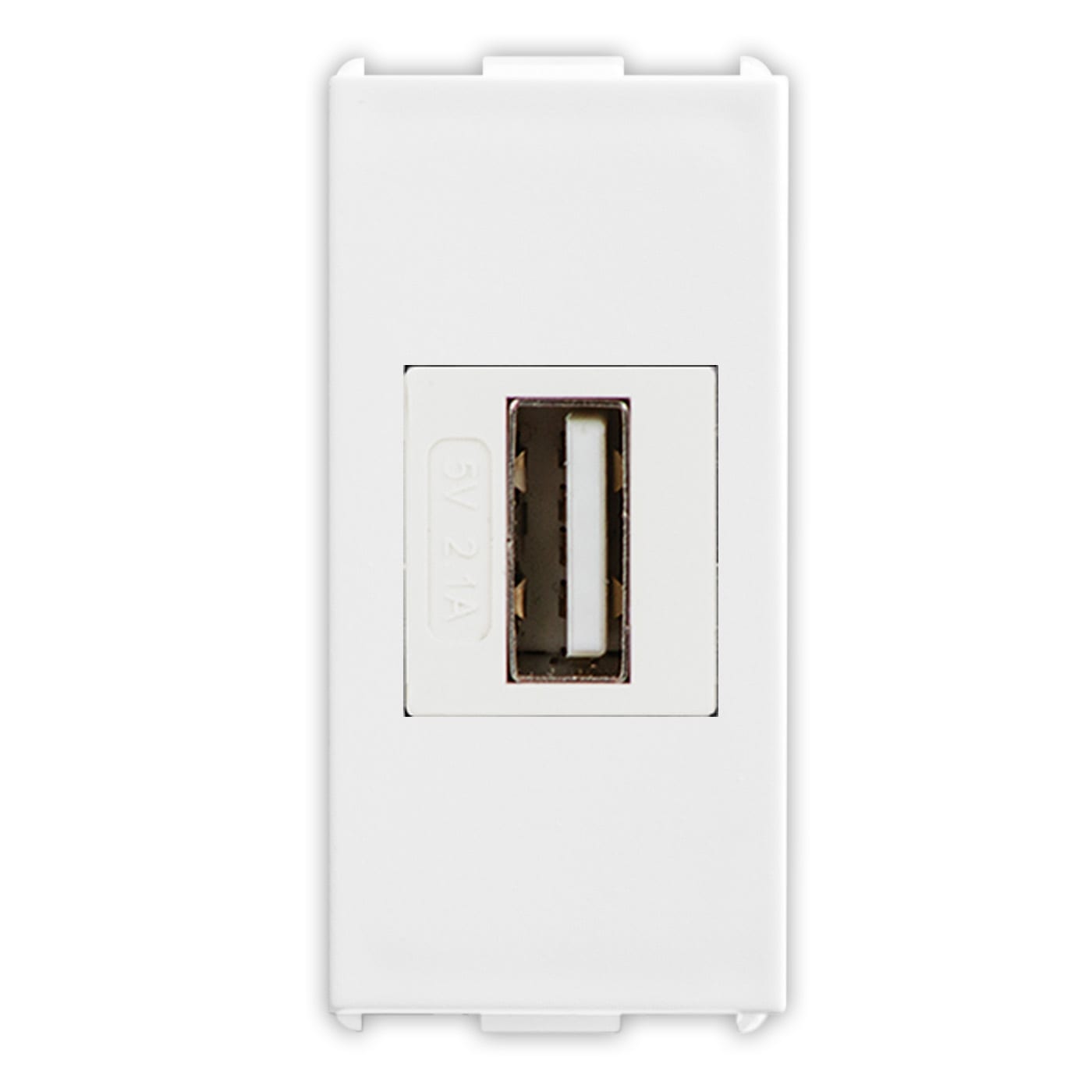 MASTER SRL - MST11212A PIXIA ALIMENTATORE USB A 5V 2.1A WHITE