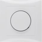 BERKER - BRK11308989 PLACCA X DIMMER/POTENZ.ROT. S1 BIA.POL.