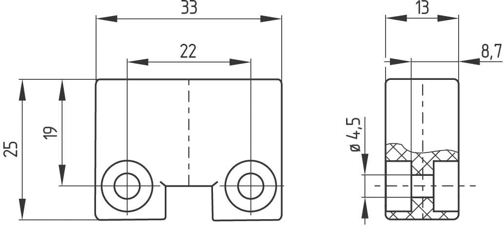 SCHMERSAL ITALIA SRL - SHM101131223 BNS250 SHIMPLATE