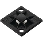 HELLERMANNTYTON Srl - HEE151-10915 BASETTA ADESIVA/VITE 30 X 30 NERO QM30A