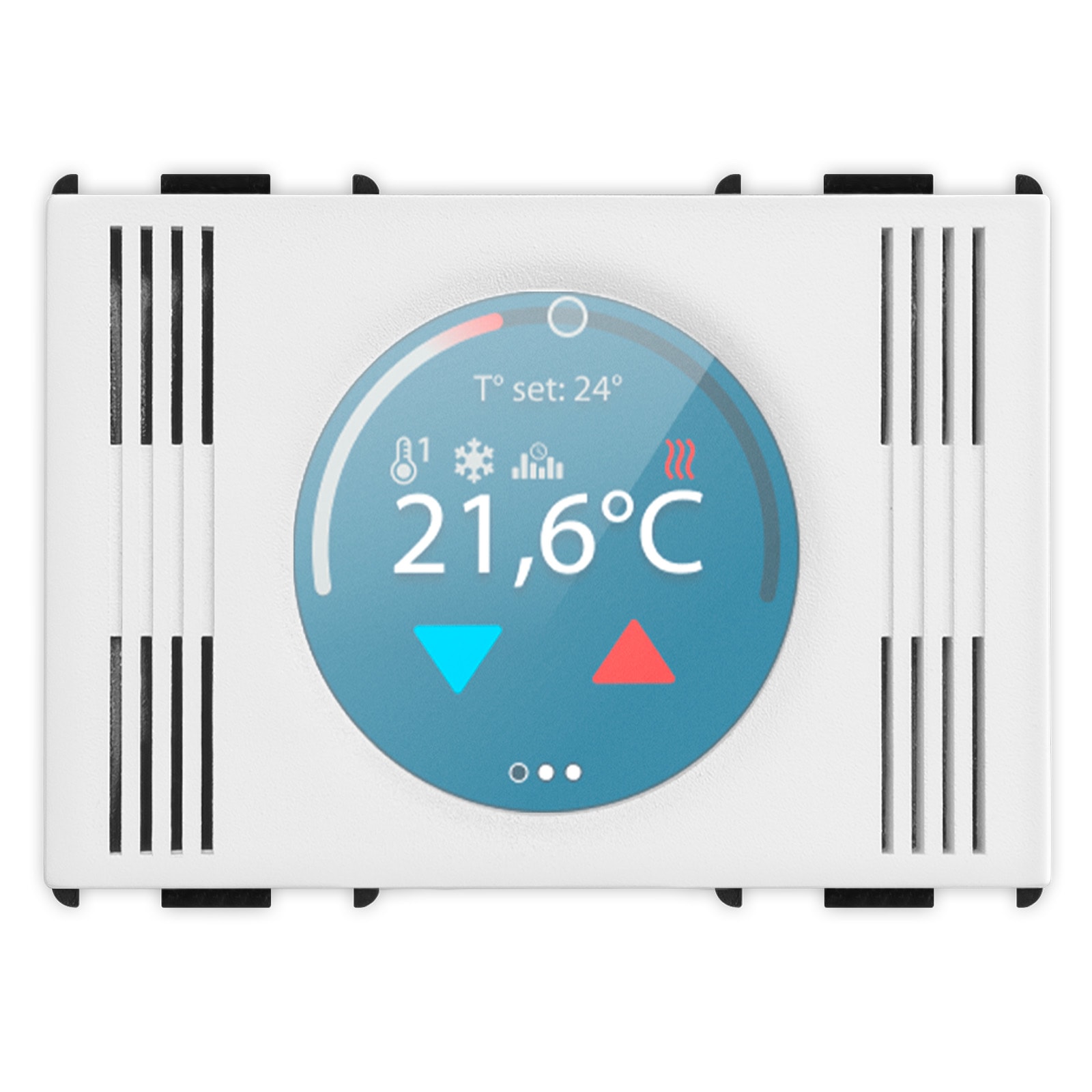 MASTER SRL - MST11424 CRONOTERMOSTATO TOUCH SFERIA 3M.WHITE