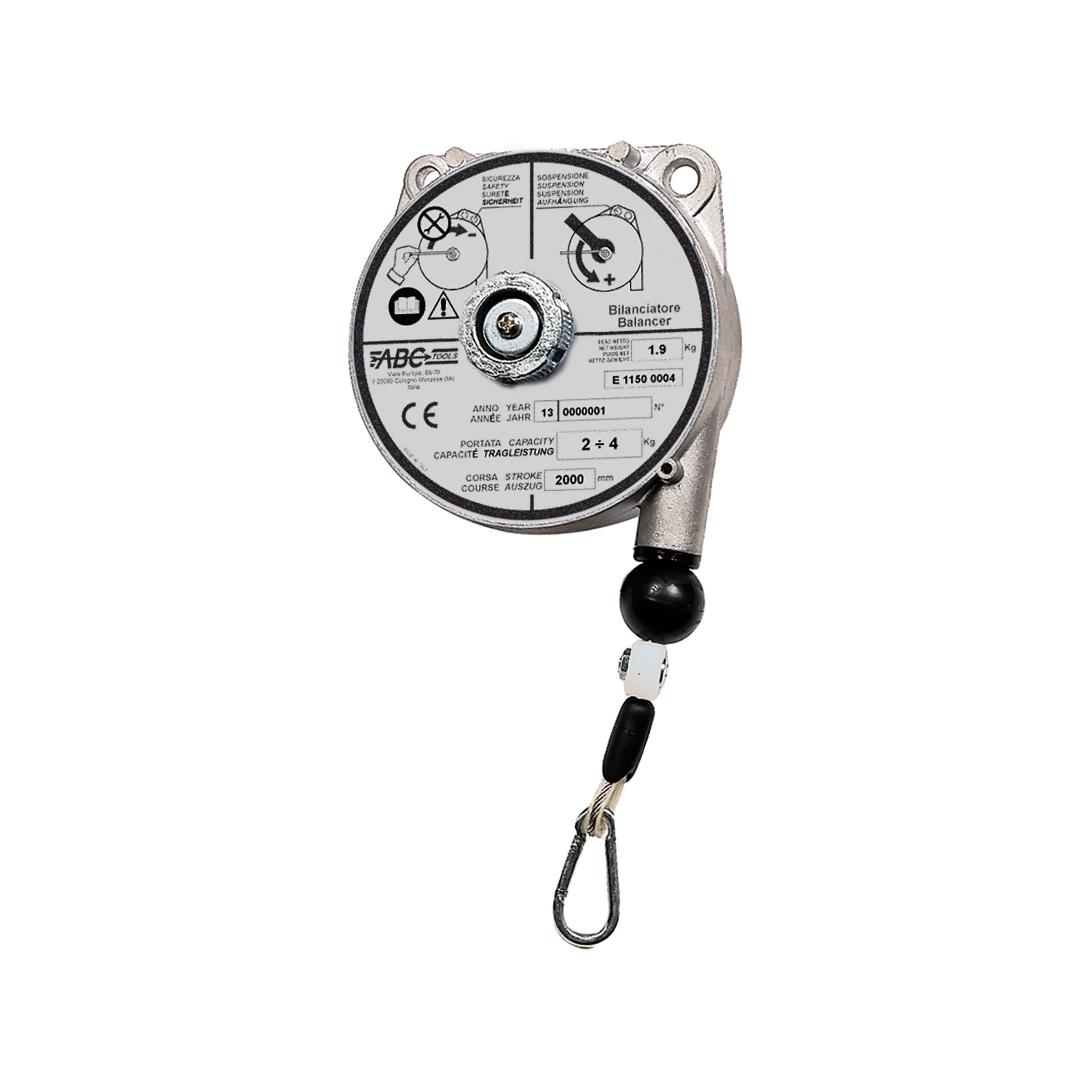 ABC TOOLS SPA - ABCE11500002 BILANCIATORE PORT. 1-2 KG