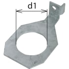 DEHN ITALIA SPA - DEH923362 STAFFA DI COLLEGAMENTO AB EXFS IF1 W 62
