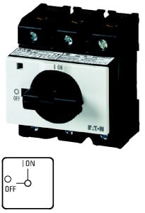 EATON - EAO022267 P3-63/IVS/N SEZ. POT. (3P+N)X63A MODULAR