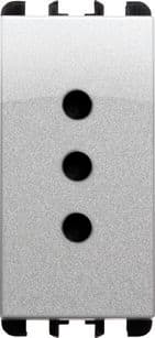 URMET SPA - UTD10301AL PRESA P11 2P+T 10A 250V 1M AL