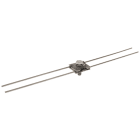 DEHN ITALIA SPA - DEH390565 Morsetto MMV Fe/nero per Td 3-10mm con v ite esagonale M8x25 mm Fe/tZn