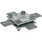 DEHN ITALIA SPA - DEH320044 MORSETTO A CROCE FE/TZN P. PT 30-40/30-4