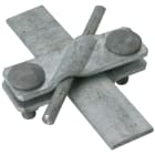 DEHN ITALIA SPA - DEH308220 MORSETTO UNIVERSALE SV Fe/tZn per Td 7- 10/7-10 - Td 7-10/Pt 30mm - Pt 30/30mm