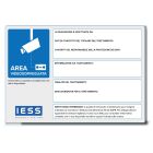 IESS SRL - EAAAREATVCC5 KIT 5 CARTELLI AREA TVCC