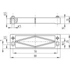 SCHMERSAL ITALIA SRL - SHM101158893 DISTANZSTUECK BN 31 / BNS 33 SPACER