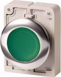 EATON - EAO182927 M30C-FDL-G PULS. LUM., 30MM , VERDE