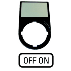 EATON - EAO216499 M22S-ST-GB10 PORTAETICH. COMPL. 30X50