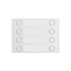 URMET SPA - UTD1168/28W FRONTALINO A 8T SU 2 FILE B