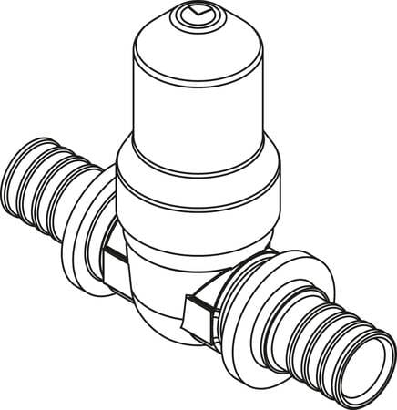 REHAU SPA - RE411681161001 RUBINETTO DI ARRESTO 16 RAUTITAN LX