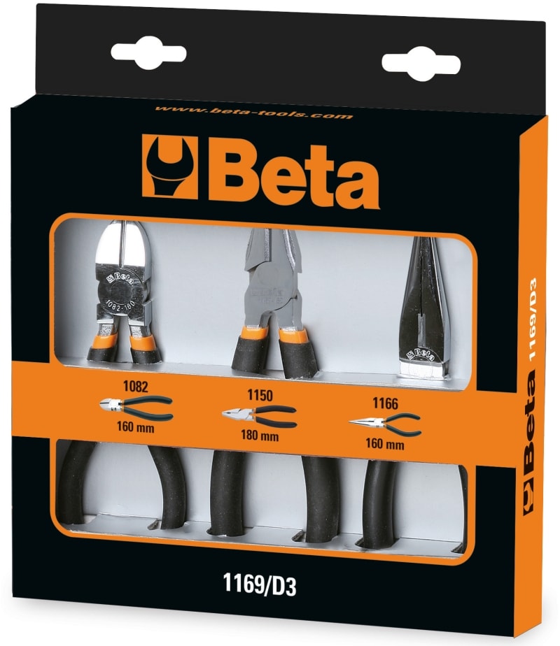 BM SPA - BMM011690053 ASSORTIMENTI 2PINZE+1TRONCHESE /D3