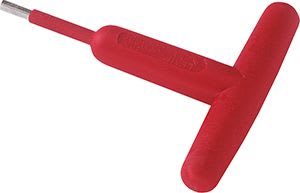 INTERCABLE SRL - INR117303 CHIAVE A MASCHIO ESAGONALE A T 3MM 95X11
