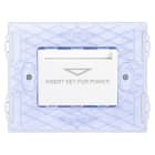 MASTER SRL - MST11733 TASHA INSERITORE BADGE NFC 3MOD. WHITE
