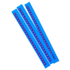 GRAFOPLAST SRL - GRA117G07WV STECCHE GRANDI 7 BIANCO SU VIOLA 50PZ