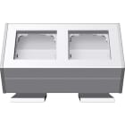 GIRA - GIR119227 2X CON SQUADR.FISSAGIO