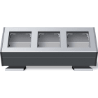 GIRA - GIR119326 3X CON SQUADR. FISSAG. PROFILO 55 ALLUMI