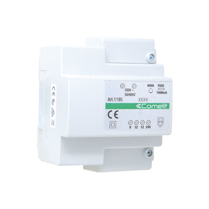 COMELIT GROUP SPA - COE1195 TRASFORMATORE 230VAC / 12-24VAC / 60VA