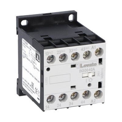 LOVATO - LOV11BG0040A12060 CONTATTORE AUX 4NO 120V 60HZ