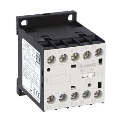 LOVATO - LOV11BG0601A04860 CONTATTORE 3P+1NC 6A AC3