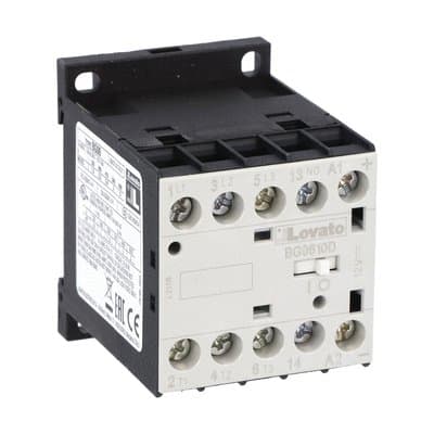 LOVATO - LOV11BG0610D125 CONTATTORE 3P+1NO 6A AC3