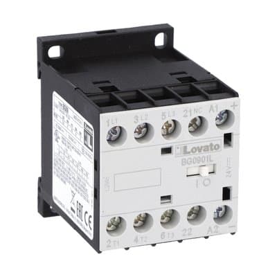 LOVATO - LOV11BG0901L048 CONTATTORE 3P+1NC 9A AC3