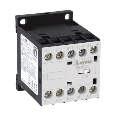LOVATO - LOV11BG0910L048 CONTATTORE 3P+1NO 9A AC3