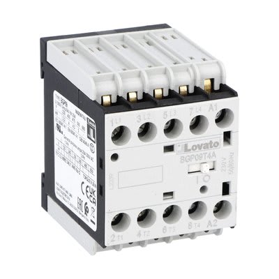 LOVATO - LOV11BGP09T4A23060 CONTATTORE 4P NO 20A AC1 ATT. PIN RETRO