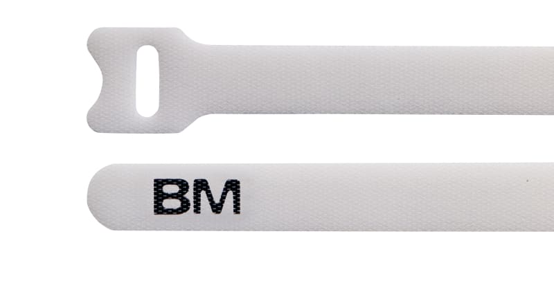 BM SPA - BMMBV2319 FASCETTA IN VELCRO BIANCA 229X19