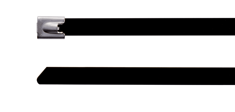 BM SPA - BMMSC3045 FASCETTE ACC INOX 300X4.6 RIV POLIESTERE