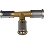 HENCO - CAPPELLOTTO - CPL11P262620 TEE OTTONE RIDOTTO CENTR. E LAT.26X26X20