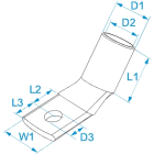 BM SPA - BMM0326145 TERM DA TUBO 120 F 16 45 GRADI